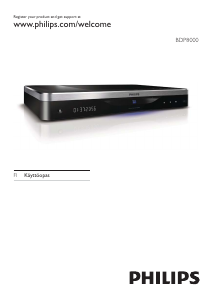 Käyttöohje Philips BDP8000 Blu-ray-soitin
