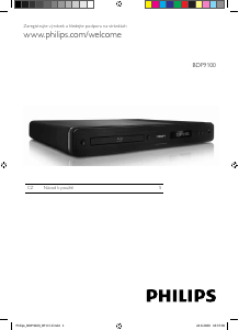 Manuál Philips BDP9100 Přehrávač Blu-ray