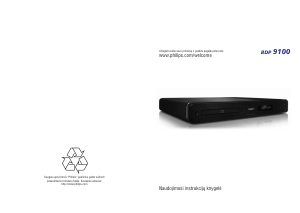 Vadovas Philips BDP9100 Blu-ray leistuvas