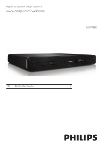 Kullanım kılavuzu Philips BDP9100 Blu-ray çalıcısı