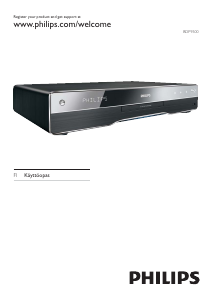 Käyttöohje Philips BDP9500 Blu-ray-soitin
