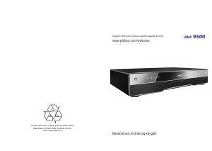 Vadovas Philips BDP9500 Blu-ray leistuvas