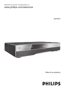 Návod Philips BDP9500 Blu-ray prehrávač