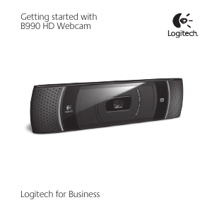 Manuale Logitech B990 HD Webcam