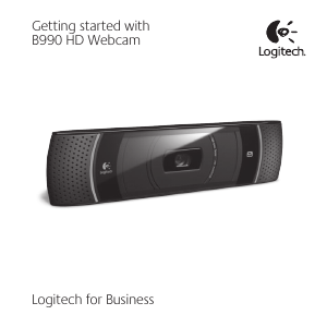 Käyttöohje Logitech B990 HD Verkkokamera