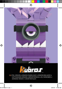 Bedienungsanleitung Mega Construx set DTW65 Kubros Evil Minion