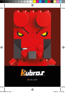 Brugsanvisning Mega Construx set DTW66 Kubros Hellboy