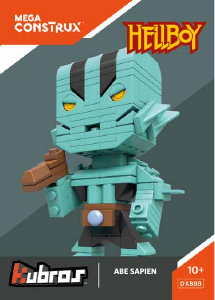 Brugsanvisning Mega Construx set DXB88 Kubros Abe Sapien