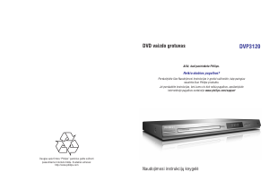 Vadovas Philips DVP3120 DVD leistuvas