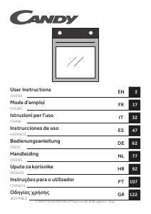 Manual de uso Candy FICD X676 Horno