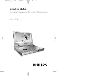 Manuál Philips PET810 Přehrávač DVD