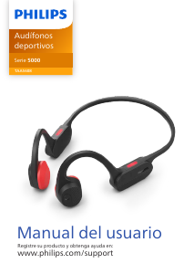 Manual de uso Philips TAA5608BK Auriculares