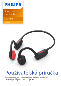 Návod Philips TAA5608BK Slúchadlá