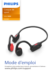 Mode d’emploi Philips TAA5608BK Casque