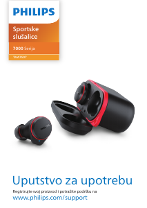 Priručnik Philips TAA7507BK Slušalica