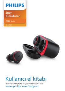 Kullanım kılavuzu Philips TAA7507BK Kulaklık