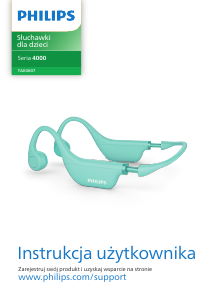 Instrukcja Philips TAK4607GR Słuchawki
