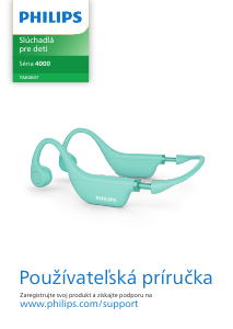 Návod Philips TAK4607GY Slúchadlá