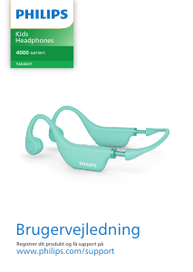 Brugsanvisning Philips TAK4607GY Hovedtelefon