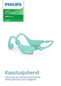 Kasutusjuhend Philips TAK4607PP Kõrvaklapp