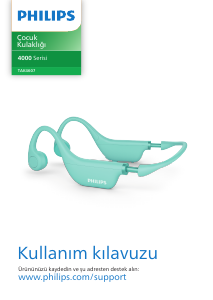 Kullanım kılavuzu Philips TAK4607PP Kulaklık