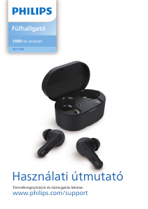 Használati útmutató Philips TAT1108BL Fejhallgató