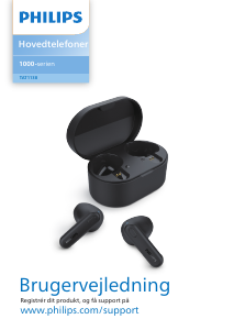 Brugsanvisning Philips TAT1138BL Hovedtelefon