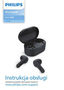 Instrukcja Philips TAT1138BL Słuchawki