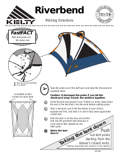 Manual Kelty Riverbend 2 Tent