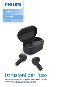 Manuale Philips TAT1138WT Cuffie