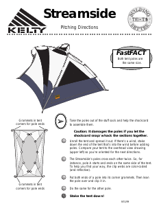 Manual Kelty Streamside 2 Tent