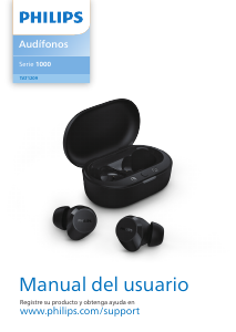 Manual de uso Philips TAT1209BK Auriculares