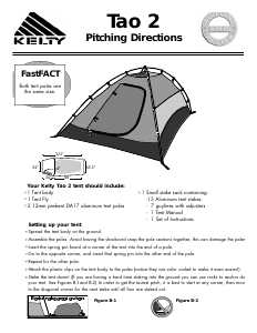 Manual Kelty Tao 2 Tent