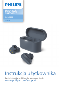 Instrukcja Philips TAT3508WT Słuchawki
