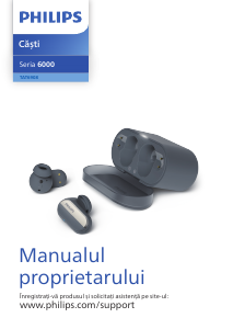 Manual Philips TAT6908BK Căşti