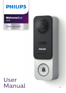 Manual Philips DES8900VDP WelcomeEye Link Intercom System
