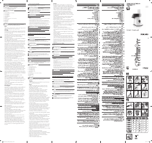 Bruksanvisning Philips HR1388 Juicepress