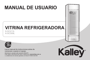 Manual de uso Kalley K-SC211L Congelador