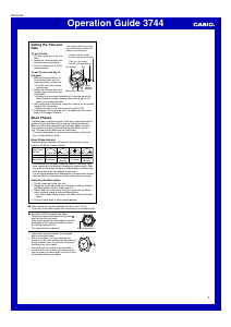 Handleiding Casio Collection MTP-M305M-8AVER Horloge