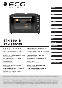 Manual ECG ETH 3502W Oven