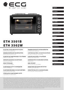 Handleiding ECG ETH 3501B Oven