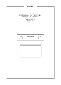 Manual Kernau KBO 1071 S PT B Oven