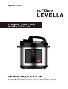 Handleiding Premium PPC10580D Snelkookpan