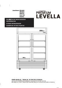 Handleiding Premium PRN2110DX Koelkast