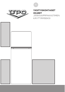 Käyttöohje UPO UCT51EW Jääkaappipakastin