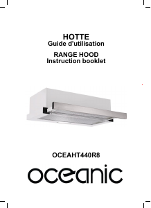 Manual Oceanic OCEAHT440R8 Cooker Hood