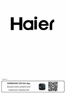 Manual de uso Haier HBW5519EK-1 Frigorífico combinado