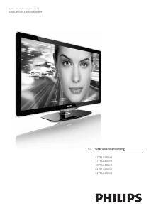 Handleiding Philips 52PFL8605D LED televisie