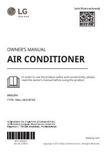Manual de uso LG H09S1P Aire acondicionado