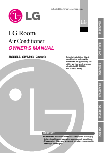 Manual LG C18AHW Air Conditioner